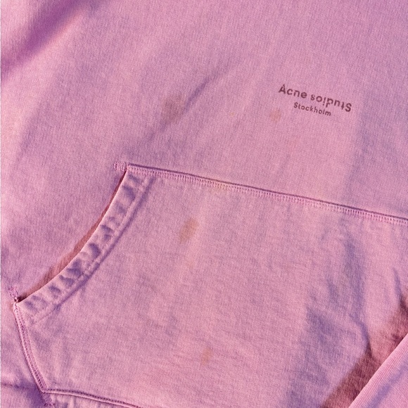 Crop acne studio hoodie - Picture 3 of 4